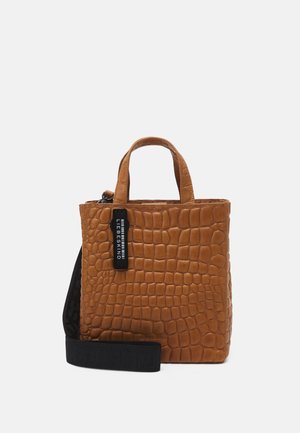 Handbag - golden amber