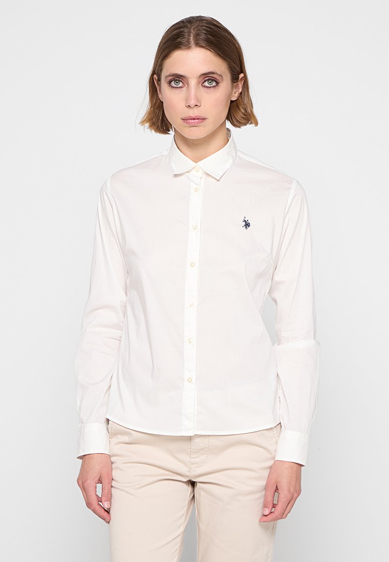 U.S. Polo Assn. Overhemdblouse crème