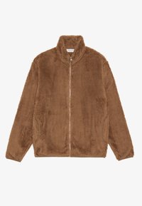 CORA FLEECE ZIP THROUGH SWEAT JACKET - Φλις μπουφάν - brown