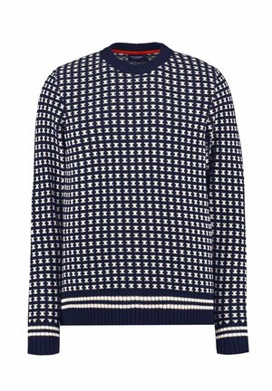 Holebrook BRYNOLF CREW - Džemperis - navy ecru