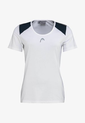 CLUB 22 TECH - Sports T-shirt - weiss/blau