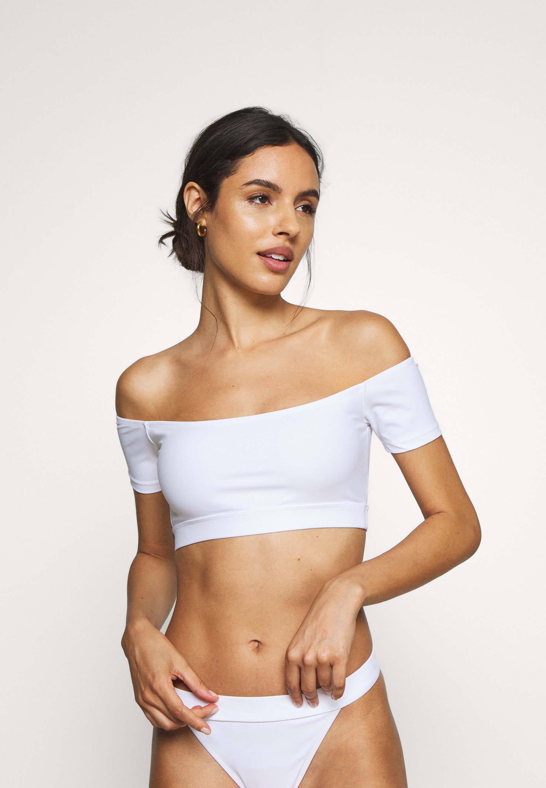 OW Intimates SANTORINI Bikinitopp whitehvit Zalando.no OW Intimates SANTORINI BOTTOM - Bikiniunderdel - white