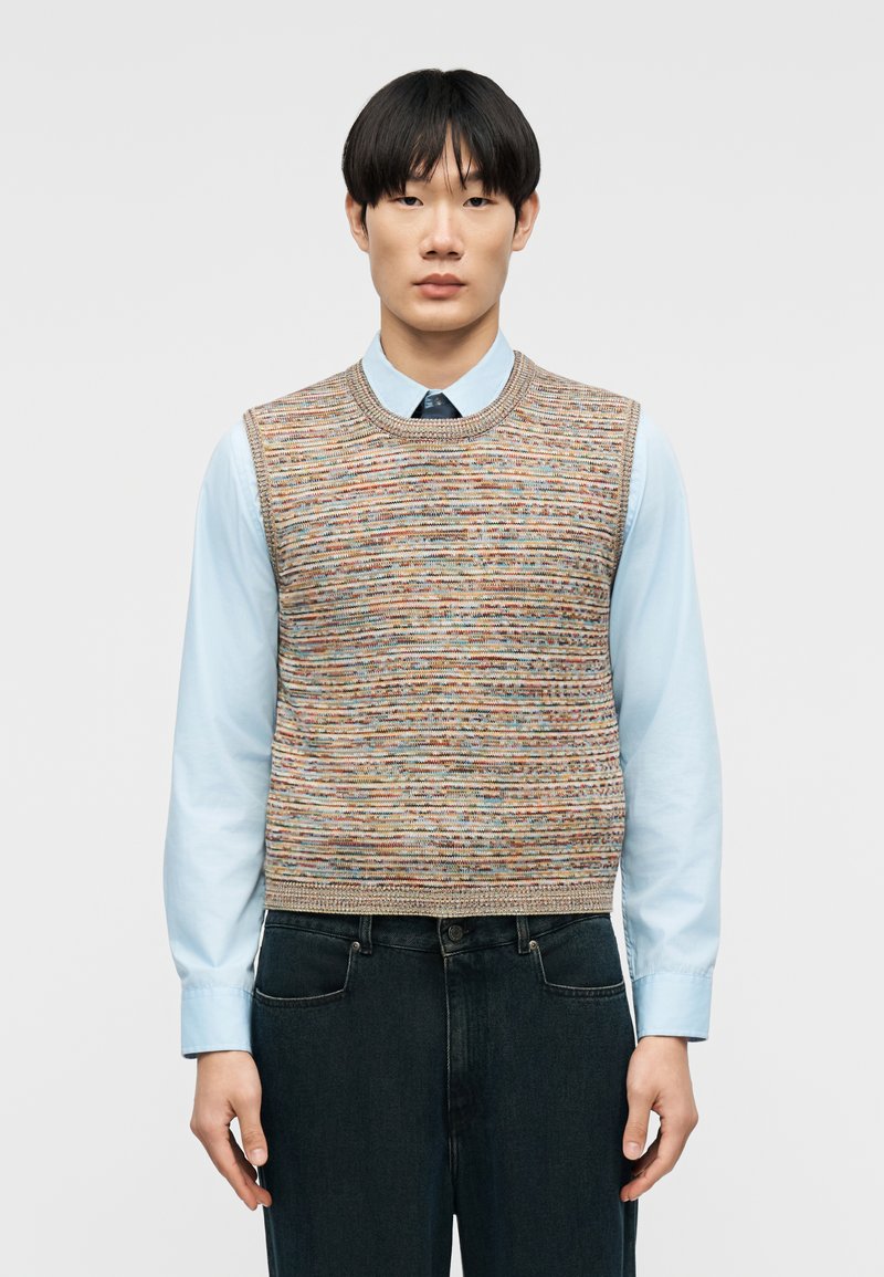 Gilet Femme Paul Smith En Laine Bleue - Taille L - Occasion Très Bon état