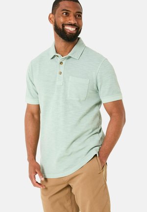 TALL FIT - SHORT SLEEVE - Poloshirt - light blue