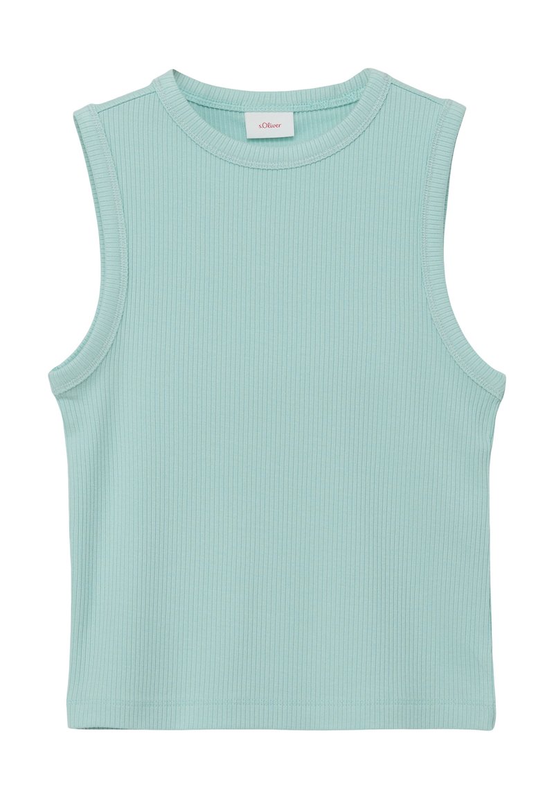 s.Oliver T-SHIRT - Top - ozeangrün