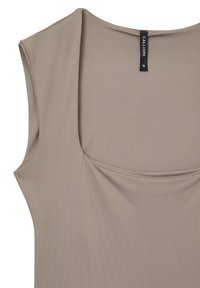 Calliope SCOLLO QUADRATO - Top - marrone
