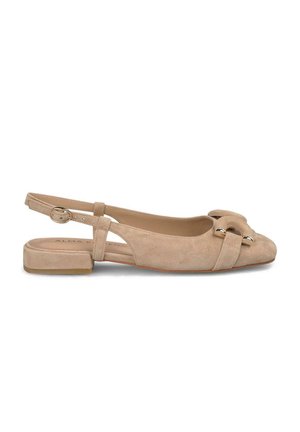 Slingback ballerina´s - marrón claro