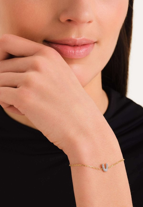 CRYSTAL LETTER V - Armband