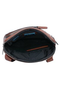 Piquadro SQUARE - Borsa a tracolla - cuoio tabacco