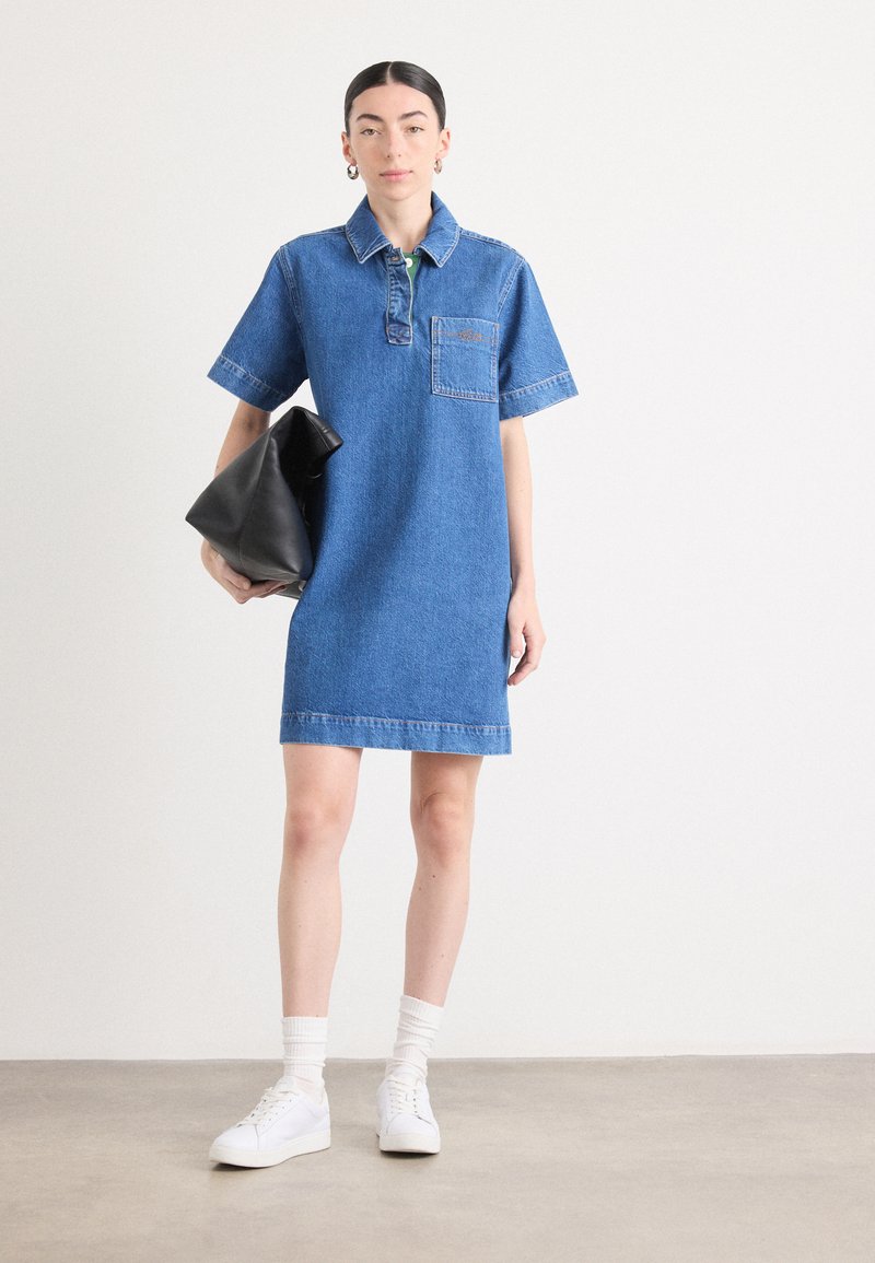 Lacoste Denim dress - medium blue/blue - Zalando.ie
