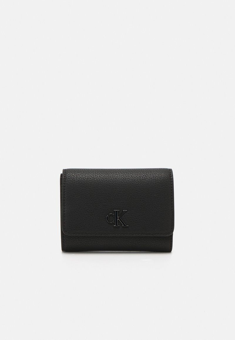 Calvin Klein Jeans MINIMAL MONOGRAM TRIFOLD - Peněženka - black