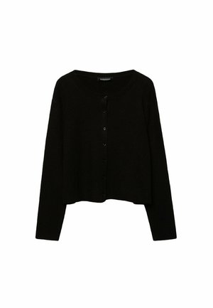 Stradivarius WITH BUTTONS - Cardigan - black