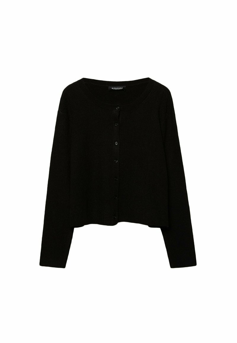 Cardigan Léger Cyrus Taille S Noir - à Manches Longues Et Col V - Occasion En Très Bon état