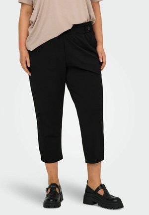 ONLY Carmakoma ELEGANTER ELASTISCHER BUND - Stoffhose - schwarz