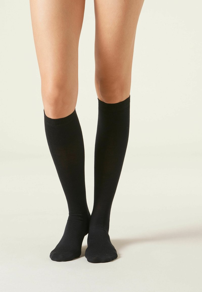 Calzedonia CALZEDONIA - Knæstrømper - blau