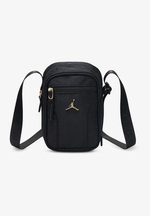 Jordan, AIRBORNE FESTIVAL BAG UNISEX - Чанта за носене през рамо - black/gold-coloured