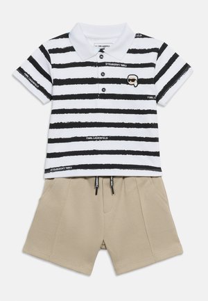 KARL LAGERFELD KIDS UNISEX SET - Šortai - white