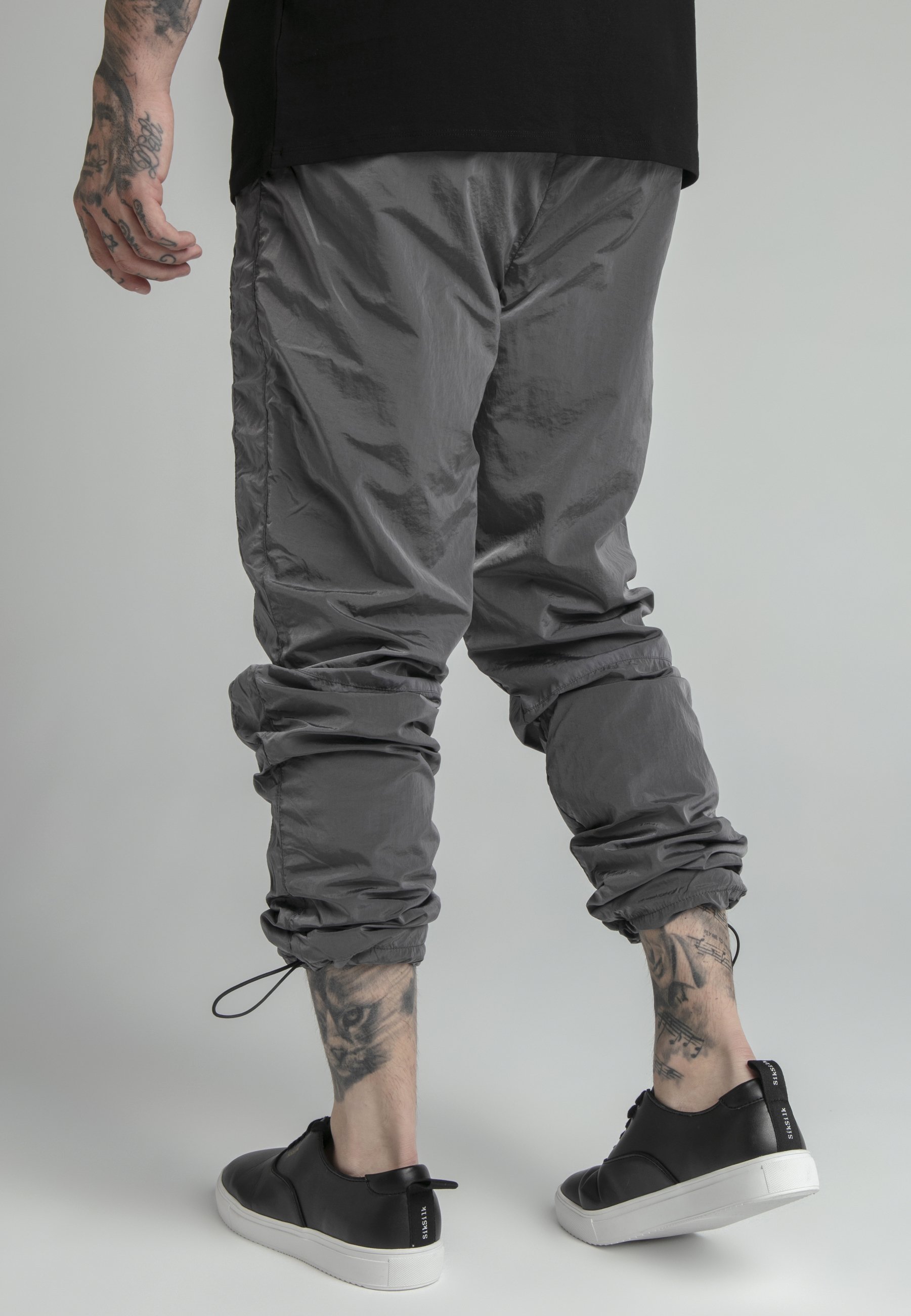 SIKSILK CRUSHED CORDED PANTS 