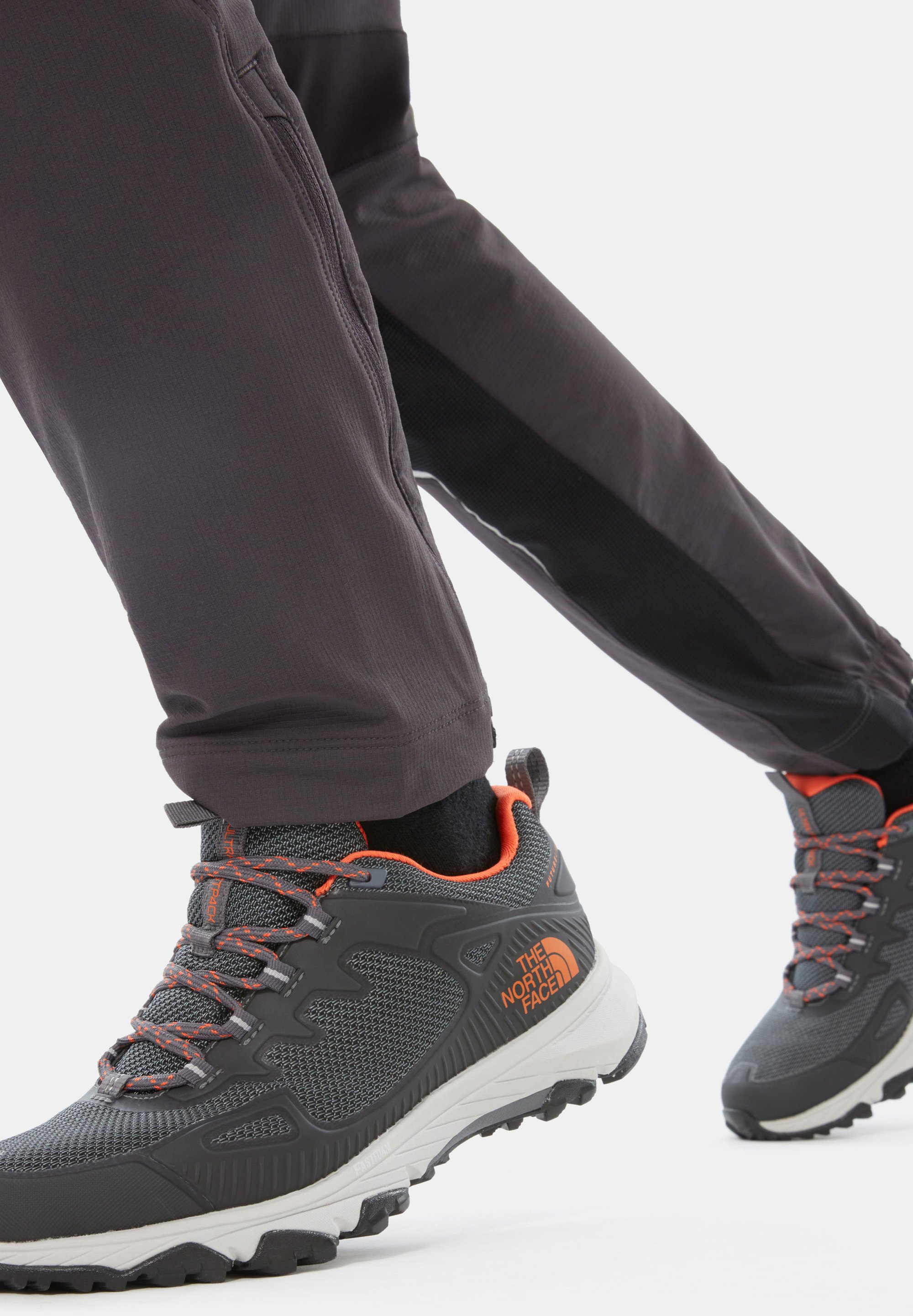 The North Face M Ultra Fastpack Iv Futurelight Hiking Shoes Zinc Grey Persian Orange Dark Grey Zalando De