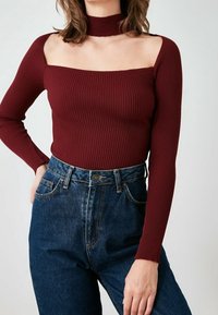 Trendyol Langarmshirt - bordeaux