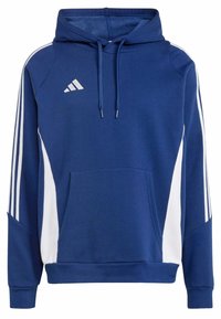 TIRO24 SWEAT HOODIE - Mikina s kapucí - team navy blue  white