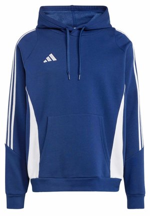 adidas Performance TIRO HOODIE - Hoodie - team navy blue  white