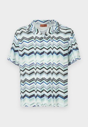 SHORT SLEEVE SHIRT - Camicia - blue tones