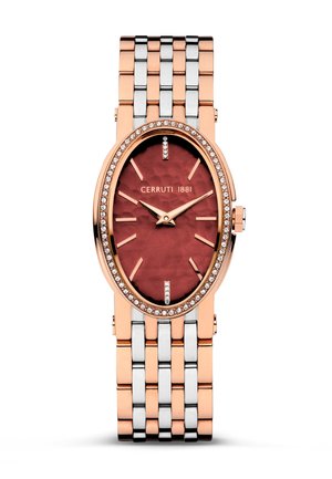 NORCIA - Watch - red&rose-gold coloured