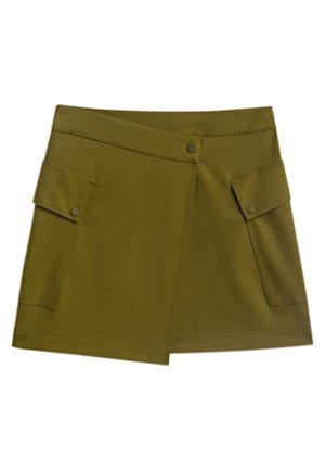 A-line skirt - khaki
