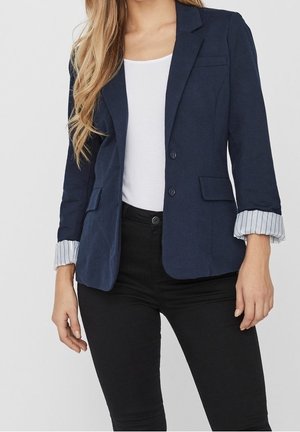 Blazer - mottled dark blue
