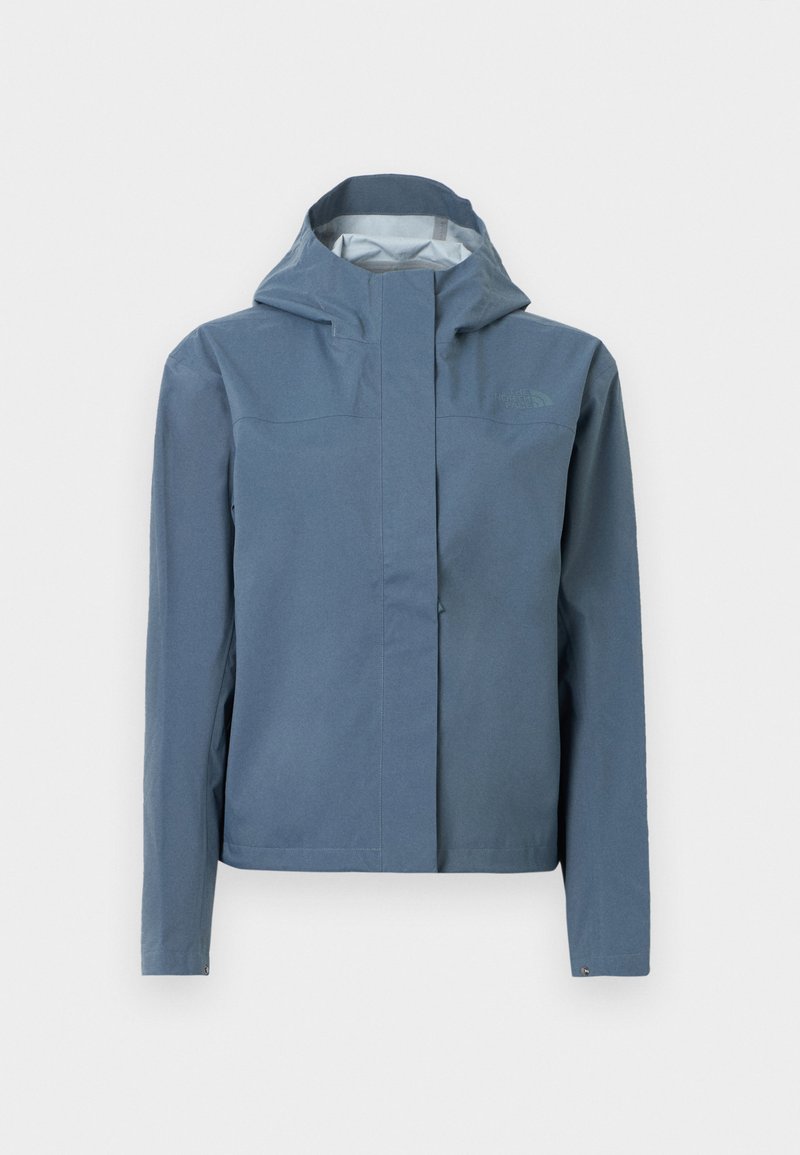 The North Face Regenjas donkergrijs