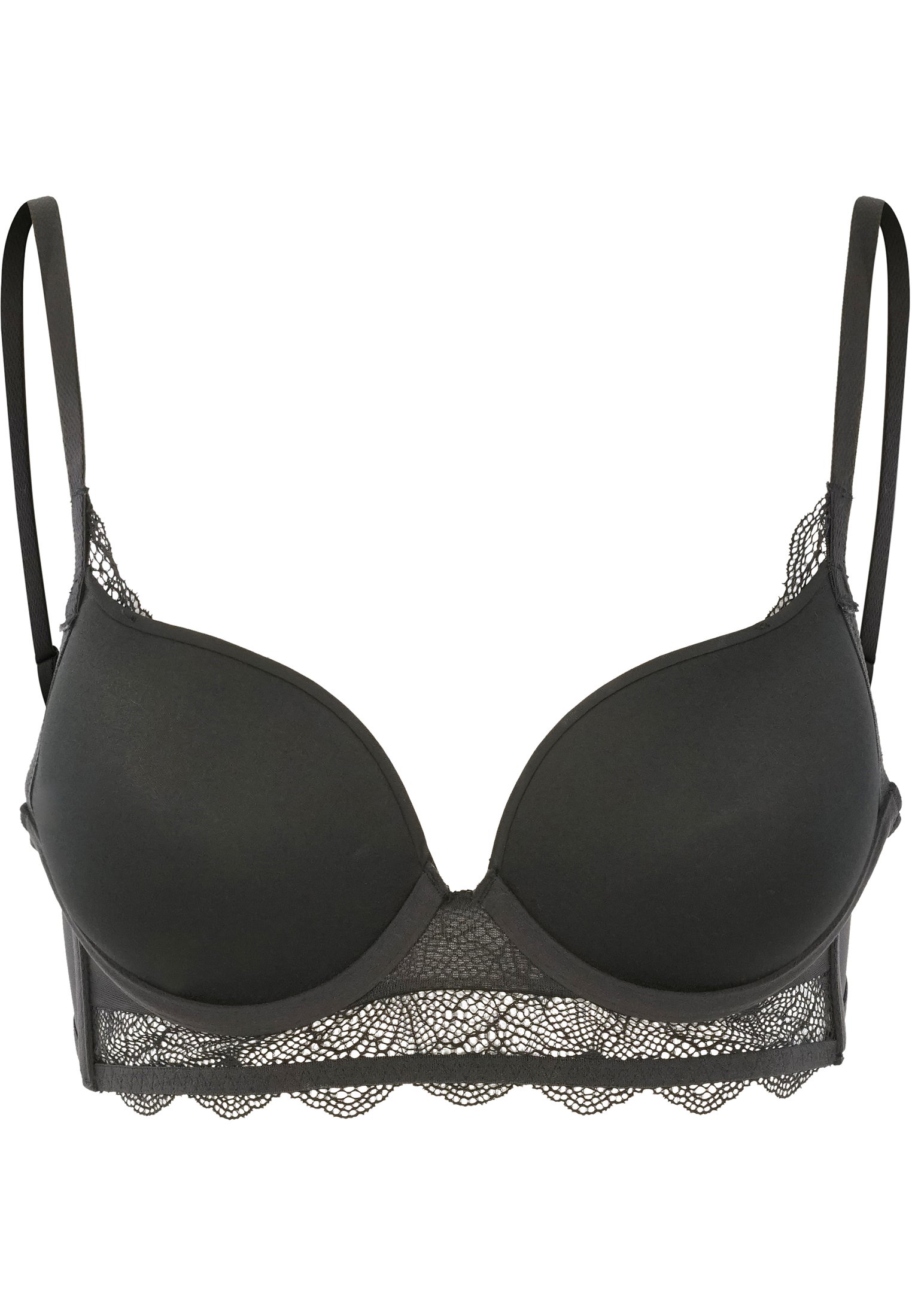Reggiseno Wonderbra Modern Chic Nero - CASSERI BIANCHERIA