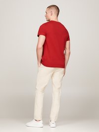 Tommy Hilfiger LOGO TEE - Print T-shirt - dark magma