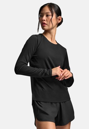 IGNITION AERO LONG SLEEVE - Långärmad tröja - black-silver reflective
