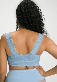 Ulla Popken VERSATILE - Bustier - light blue
