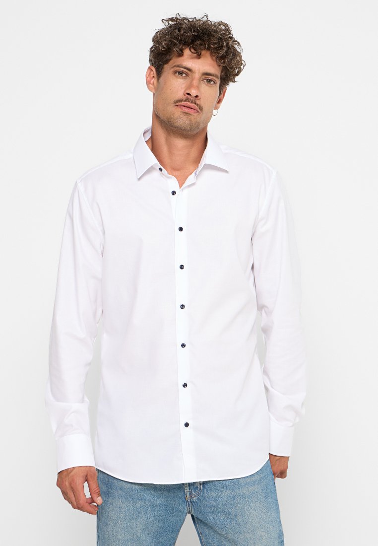 Eterna Zakelijk overhemd wit