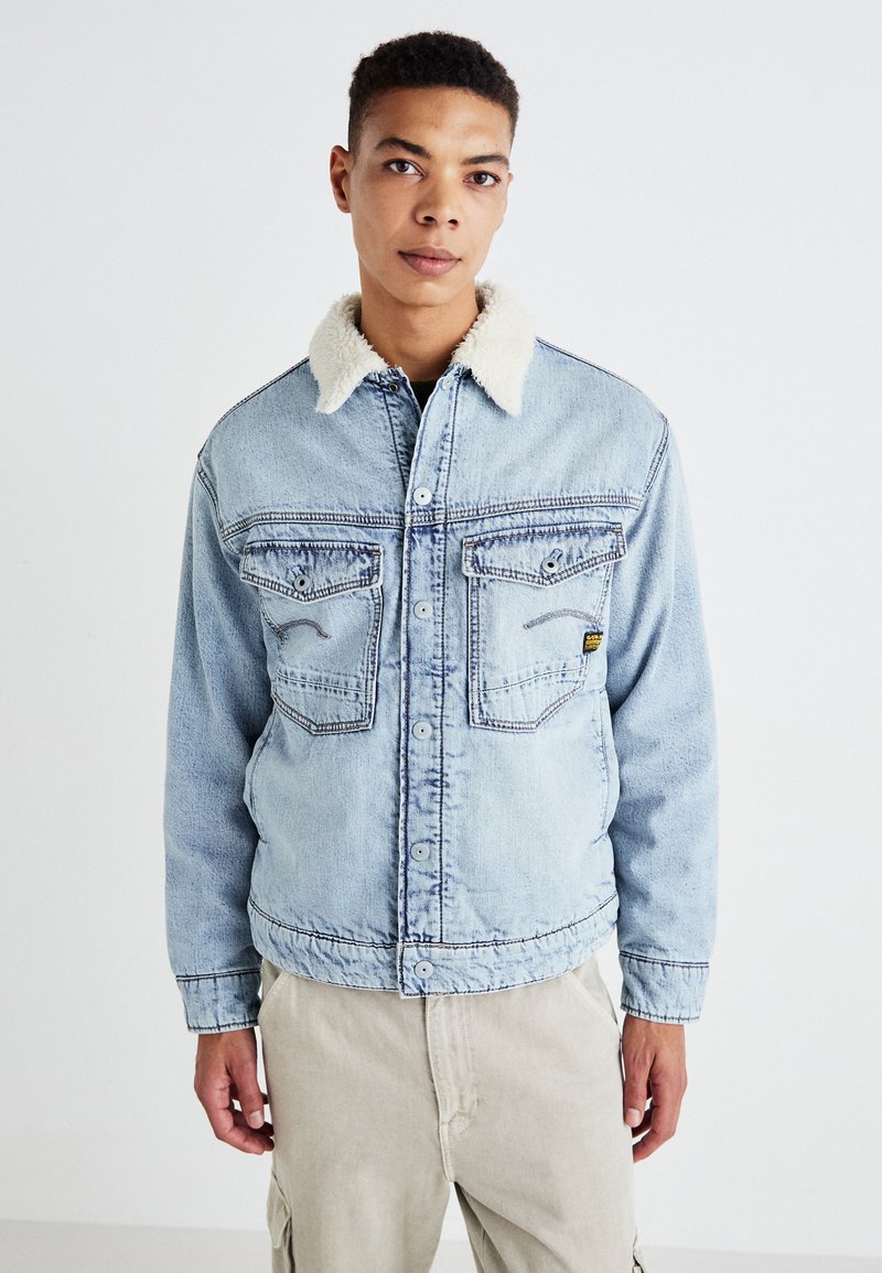 G-STAR DAKOTA JACKET - Jeansjakke - sun faded cloudburst