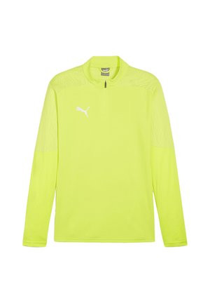 TEAMFINAL TRAINING 1/4 ZIP  - Langarmshirt - tuerkissilbernull