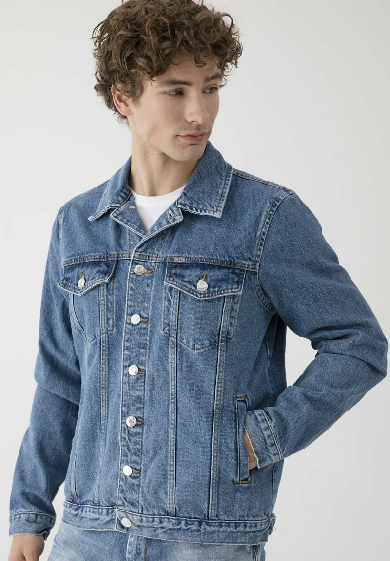 LTB SIMEON RAVIO Denim jacket mid blue/mottled blue Zalando