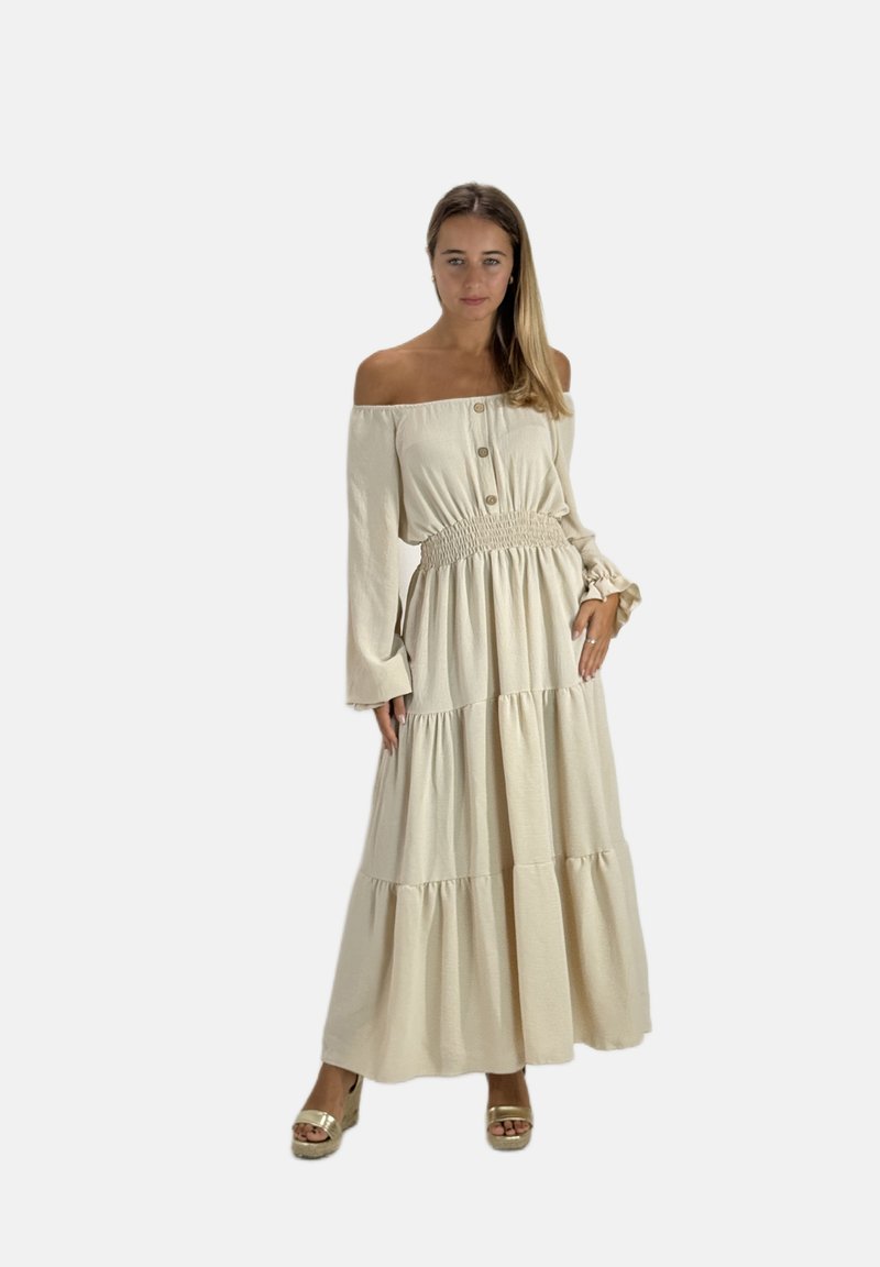 Elara Robe longue - beige