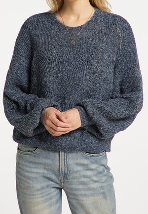 Pullover - dark-blue denim