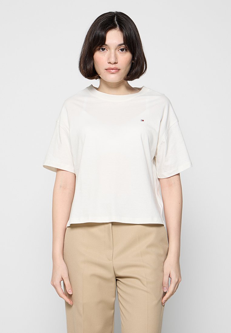 Tommy Hilfiger T-shirt basic crème