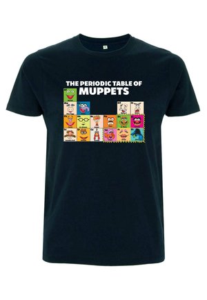 MUPPETS PERIODIC TABLE OF MUPPETS - Print T-shirt - navy blue
