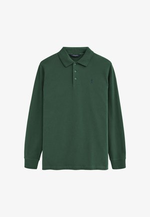 Polo Club, POLOSHIRT MAN RIGBY GO POLO LS IO LONG SLEEVE REGULAR FIT - Poloshirt - bottle green