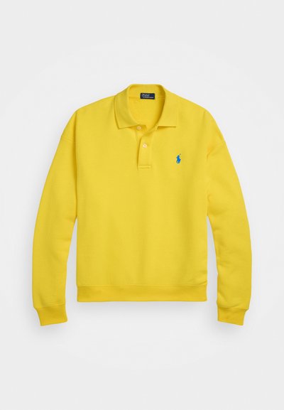 Polo Ralph Lauren POLO-COLLAR FLEECE PULLOVER - Sweatshirt - lemon crush