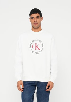 CIRCLE GRAPHIC - Sweatshirt - bright white