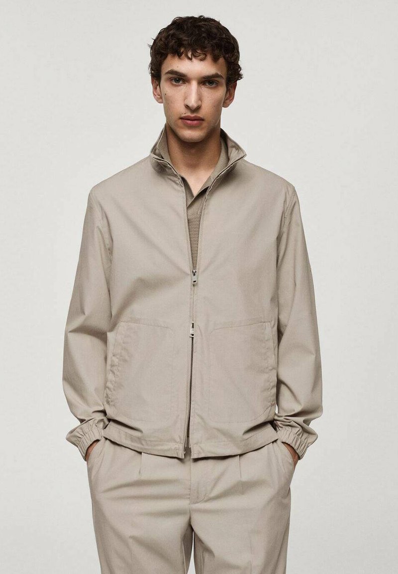 Mango Leichte Jacke - grey