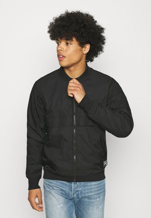 MIXED BASEBALL ZIP THROUGH - Bomberjacks - black