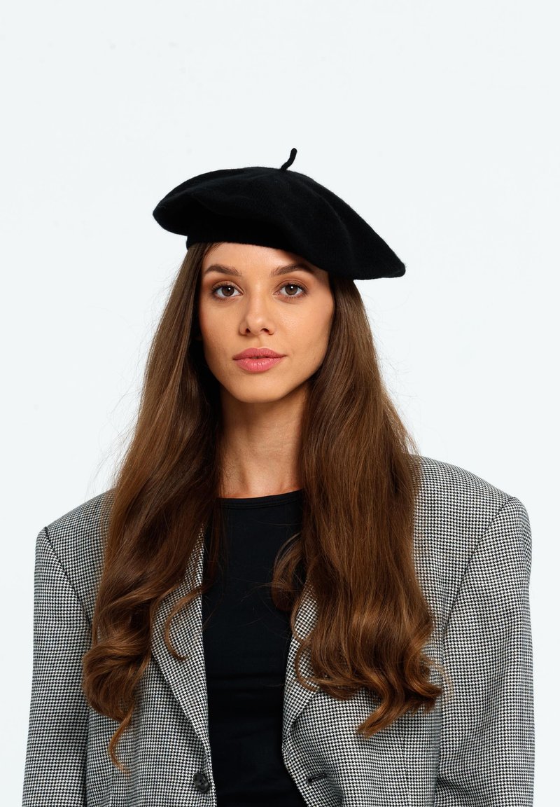Bickley+Mitchell BERET czarny