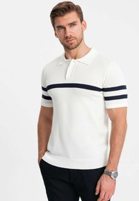 Ombre - POSS-0118 - Poloshirt - white Thumbnail-Bild 1